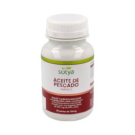 SOTYA Huile de Poisson Omega 3 EPA 500mg 110 perles