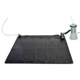 Intex Kit Chauffage Solaire Tapis PVC 1.2x1.2 m Noir 28685 91056 pour Piscine sans Électricité