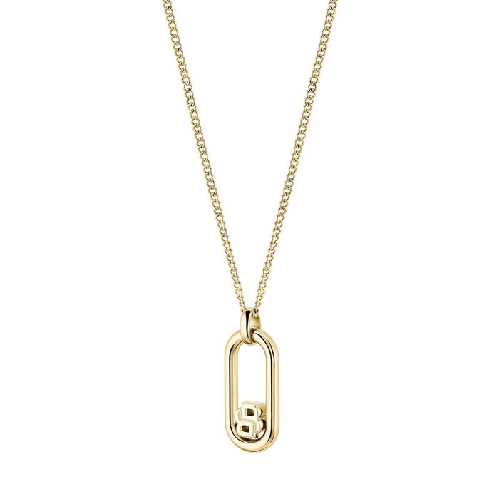 Hugo Boss Collier en Acier Inoxydable Doré