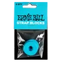 Ernie Ball Strap Blocks 4 pcs - Bleu