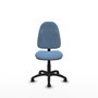 PIQUERAS Y CRESPO Chaise de bureau Algarra bleu ciel sans accoudoirs