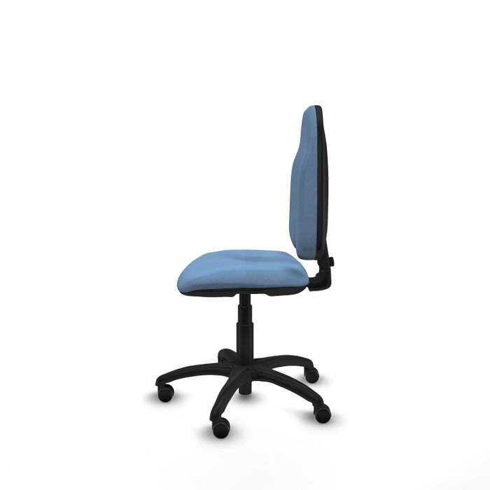 PIQUERAS Y CRESPO Chaise de bureau Algarra bleu ciel sans accoudoirs