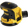 DEWALT DCW210NT-XJ Lijageuse rotative orbitale sans fil 18V XR - Ø 125 mm avec poignée anti-dérapante et malette TSTAK II