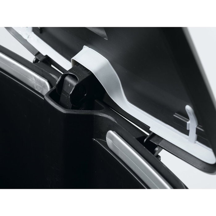 Curver Poubelle à Pédale 50 L Argent Curver Poubelle à Pédale 50 L Argent
