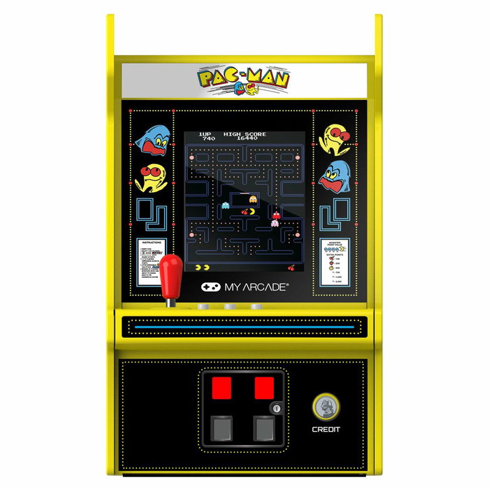 My Arcade Micro Player PRO Pac-Man - Console de jeu portable Jaune