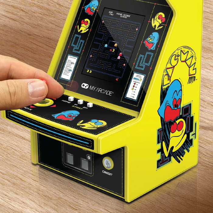 My Arcade Micro Player PRO Pac-Man - Console de jeu portable Jaune
