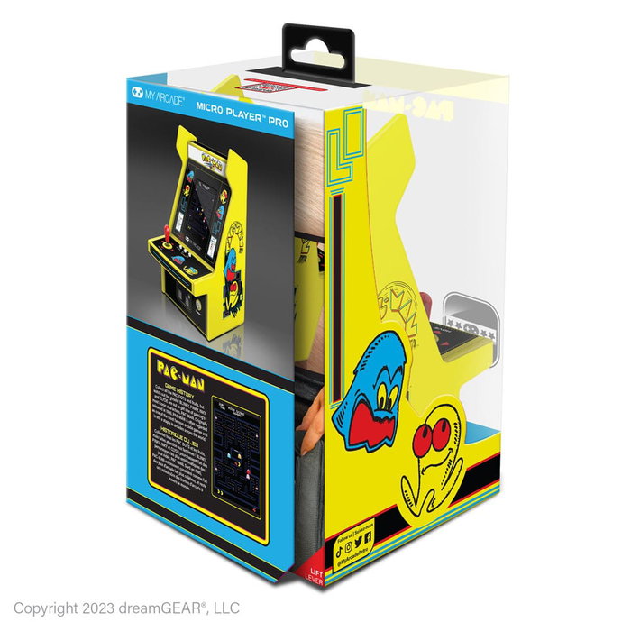 My Arcade Micro Player PRO Pac-Man - Console de jeu portable Jaune