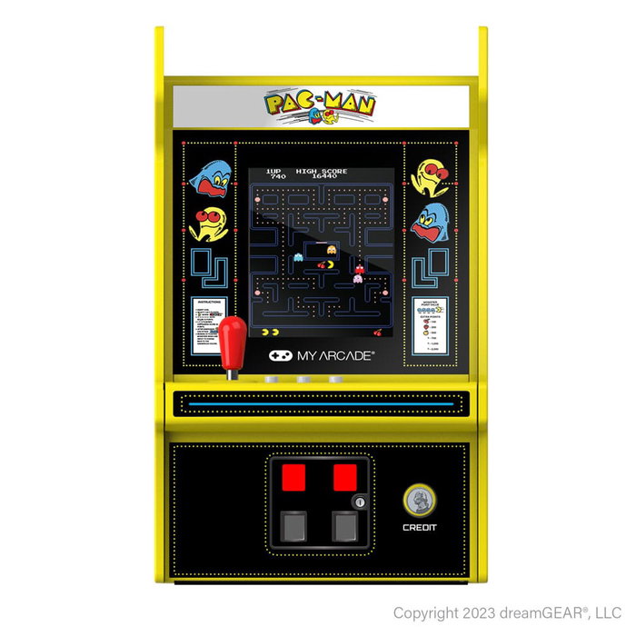My Arcade Micro Player PRO Pac-Man - Console de jeu portable Jaune