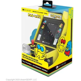 My Arcade Micro Player PRO Pac-Man - Console Rétrogaming Portable avec Écran 7cm Haute Résolution - Licencié Officiel