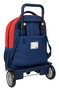 Safta Super Mario 'Trick' Sac à dos grand à roulettes compact extensible 33 x 45 x 22 cm
