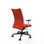 Piqueras Y Crespo Albacete Confidente - Chaise de bureau orange foncé