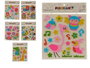 Pincello Lot de 6 stickers muraux variés 38x32 cm (Set de 24)