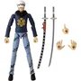 Bandai Figurine Anime Heroes One Piece - Trafalgar Law 17 cm avec 16 Points d'Articulation