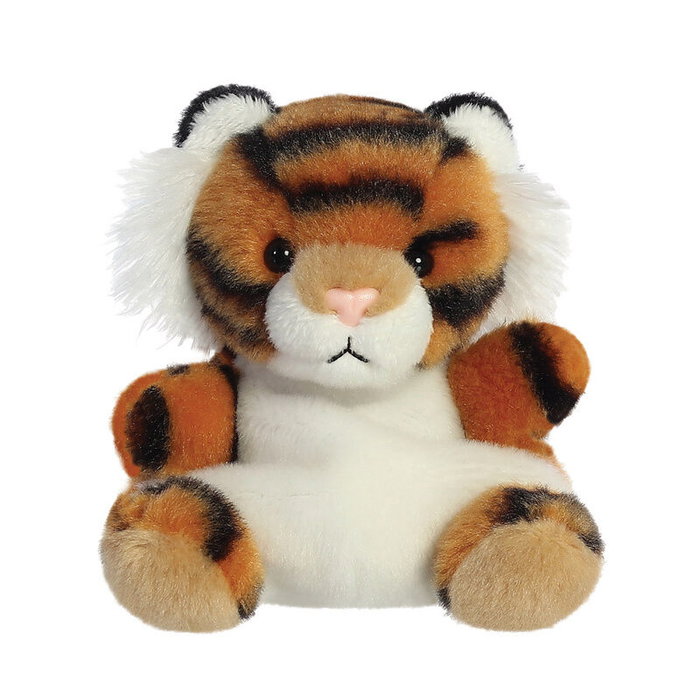 Aurora Palm Pals - Peluche Tigre 13 cm en peluche douce, marquage CE Aurora Palm Pals - Peluche Tigre 13 cm en peluche douce, marquage CE