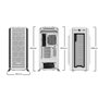 be quiet! Silent Base 802 Window Blanc