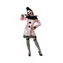 BigBuy Carnival Déguisement Clown Sanguinaire avec Robe Blanche pour Femme XS-S