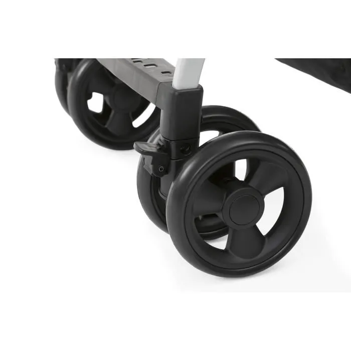 Chicco Ohlala 3 Poussette compacte ultra-légère - Dès la naissance jusqu'à 15 kg - Dossier inclinable - Arceau de sécurité - Gray Mist