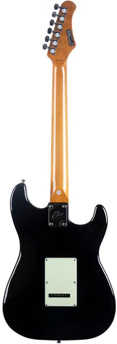 EKO Guitare Électrique Starter ST300 Type Strat Noire Pour Gauchers