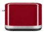 Kitchenaid 5KMT2109 EER Tostadora - Tostadora para 2 Rebanadas con Ranuras Extraanchas, 7 Niveles de Toste, Color Rojo