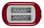 Kitchenaid 5KMT2109 EER Tostadora - Tostadora para 2 Rebanadas con Ranuras Extraanchas, 7 Niveles de Toste, Color Rojo