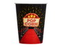 Leknes Cubo Popcorn Hollywood 2L 15x18x15 cm Plastique Noir Rouge Blanc (Set de 36)