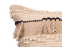 Giftdecor Coussin à Paillettes Beige 45x45 cm en Coton et Polyester (Set de 6)
