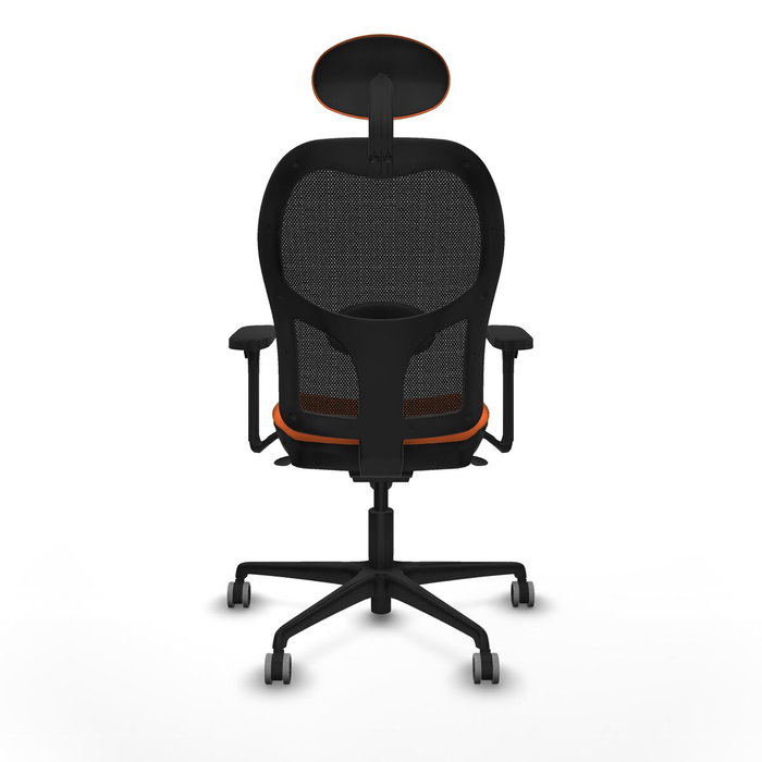 Piqueras y Crespo Chaise de Bureau avec Appui-tête Jorquera 3D036G1 Orange