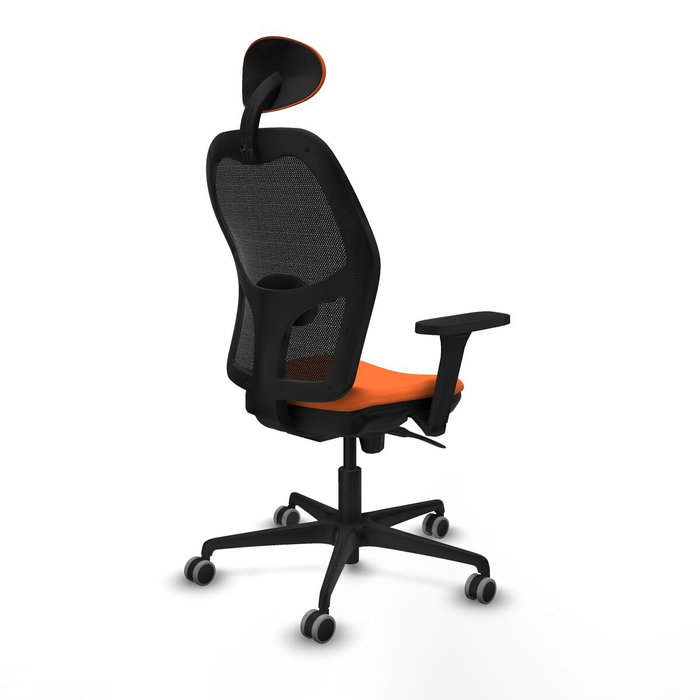 Piqueras y Crespo Chaise de Bureau avec Appui-tête Jorquera 3D036G1 Orange