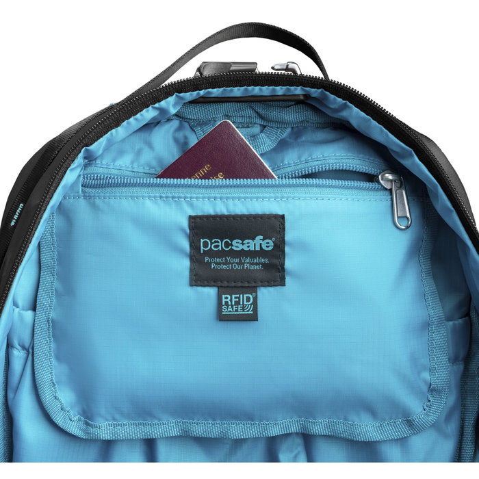 Pacsafe Eco 18L Backpack ECONYL® noir