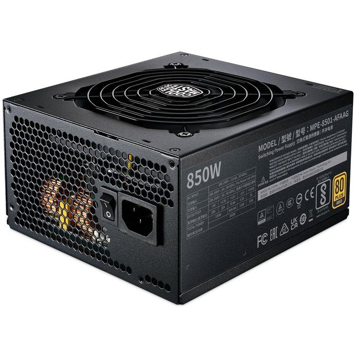 Cooler Master MWE Gold V2 850 W 80 PLUS Gold ATX Cooler Master MWE Gold V2 850 W 80 PLUS Gold ATX
