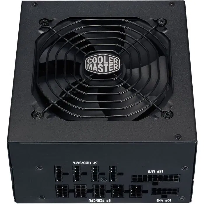 Cooler Master MWE Gold V2 850W - Alimentation ATX 3.1 80 PLUS Gold modulaire - 850W - Ventilateur 120 mm HDB - 1x ATX24, 2x EPS, 4x PCIe, 12x SATA