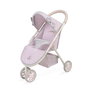 Decuevas - Chaise roulante Sophie à 3 roues pour poupées jusqu'à 50 cm