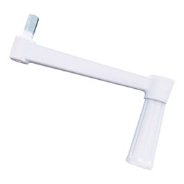 Micel Pr27 - Manille pour treuil de volet roulant, 40 kg, acier blanc, 140 x 75 x 20 mm