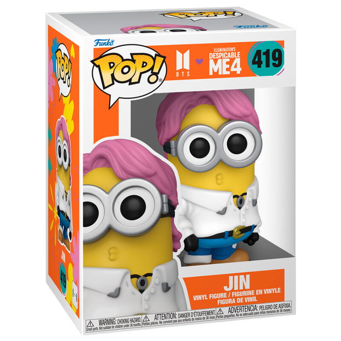 Funko Minions x BTS POP! Rocks Figurine Jin