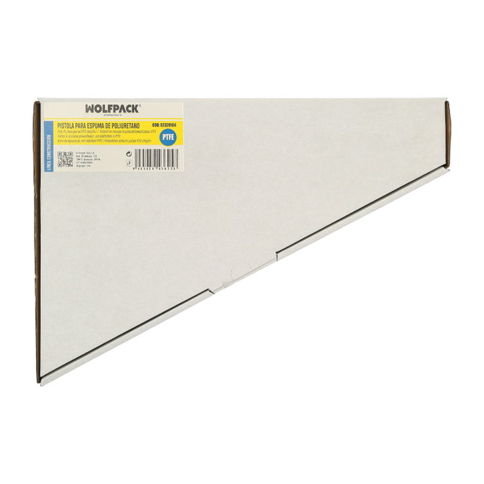 WOLFPACK LINEA PROFESIONAL Pistola pour mousse polyuréthane avec adaptateur PTFE WOLFPACK LINEA PROFESIONAL Pistola pour mousse polyuréthane avec adaptateur PTFE