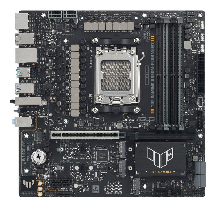 Asus TUF GAMING B850M-PLUS WIFI7 Black