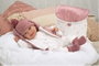 Muñecas Arias EL04684 Barbie Poupée Elegance 45 cm Rose avec Sac à Dos - Poupée de Poids
