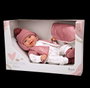 Muñecas Arias EL04684 Barbie Poupée Elegance 45 cm Rose avec Sac à Dos - Poupée de Poids