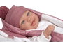 Muñecas Arias EL04684 Barbie Poupée Elegance 45 cm Rose avec Sac à Dos - Poupée de Poids