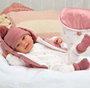 Muñecas Arias EL04684 Barbie Poupée Elegance 45 cm Rose avec Sac à Dos - Poupée de Poids