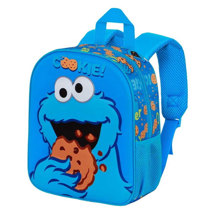 KARACTERMANIA Sac à dos Cookie Monster Barrio Sesamo 3D - Mochila personnage relief - Taille 30 cm - Dos et bretelles rembourrées KARACTERMANIA Sac à dos Cookie Monster Barrio Sesamo 3D - Mochila personnage relief - Taille 30 cm - Dos et bretelles rembourrées