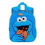 KARACTERMANIA Sac à dos Cookie Monster Barrio Sesamo 3D - Mochila personnage relief - Taille 30 cm - Dos et bretelles rembourrées