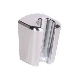 Wenko 91510 Support de douche réglable Classic, pour pommeaux jusqu'à 24 mm, ABS, 4,3 x 6,1 x 4,2 cm