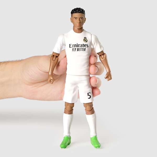Banbotoys - Figurine de Joueur Real Madrid CF Jude Bellingham en PVC - Figurine Collection 20 cm
