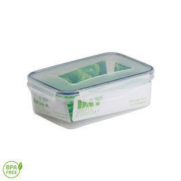 Day Contenant hermétique rectangulaire 1 L, lot de 5