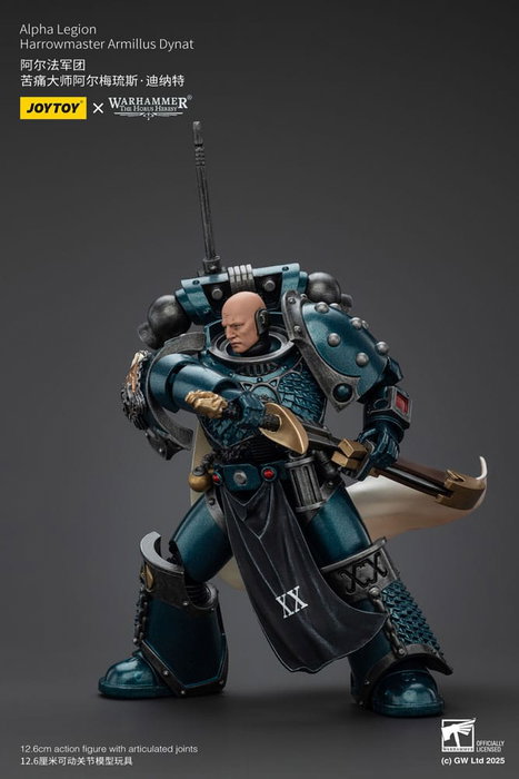 Warhammer The Horus Heresy figurine Alpha Legion Harrowmaster Armillus Dynat 20 cm Warhammer The Horus Heresy figurine Alpha Legion Harrowmaster Armillus Dynat 20 cm