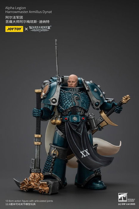 Warhammer The Horus Heresy figurine Alpha Legion Harrowmaster Armillus Dynat 20 cm Warhammer The Horus Heresy figurine Alpha Legion Harrowmaster Armillus Dynat 20 cm
