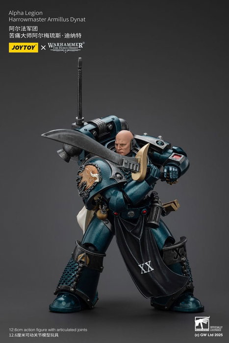 Warhammer The Horus Heresy figurine Alpha Legion Harrowmaster Armillus Dynat 20 cm Warhammer The Horus Heresy figurine Alpha Legion Harrowmaster Armillus Dynat 20 cm