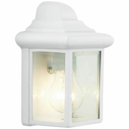 Brilliant Applique murale extérieure NISSIE blanc E27 40W