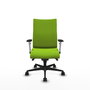 Piqueras Y Crespo Chaise de bureau Albacete confidente, Pistache, Similpiel